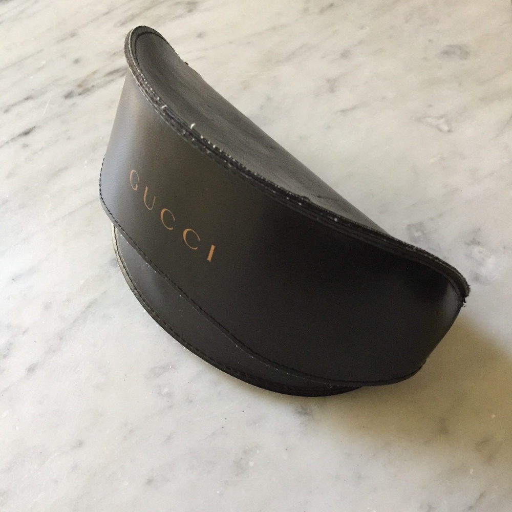 Gucci Leather Sunglasses Case